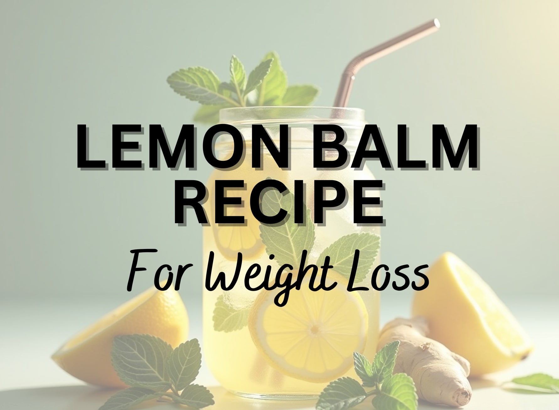 Lemon Balm Recipe for Weight Loss The Real Deal.